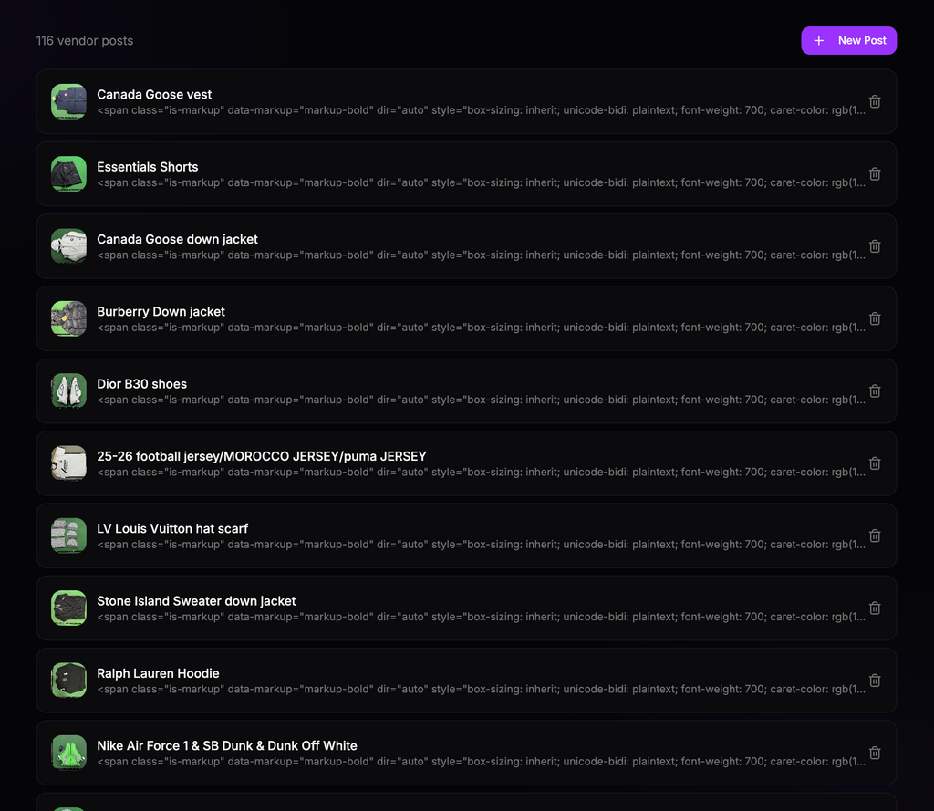 500+ Vendor Access Pass - Full Private App