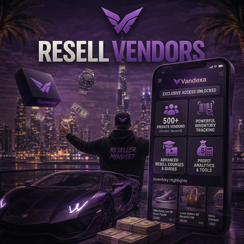500+ Vendor Access Pass - Full Private App
